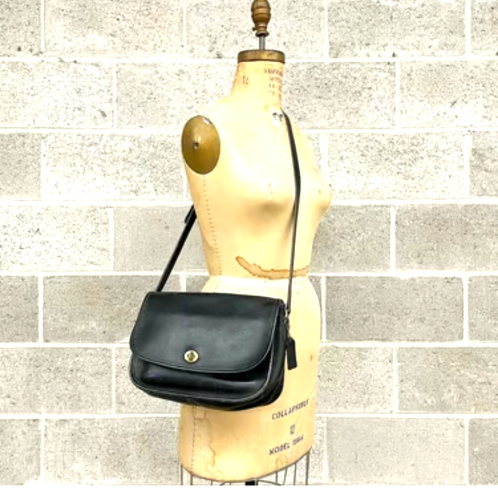 Vintage Coach City Bag Retro 1987 Leather